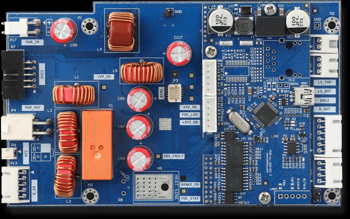 Amostra de placa electrónica de Alphashot XL G2