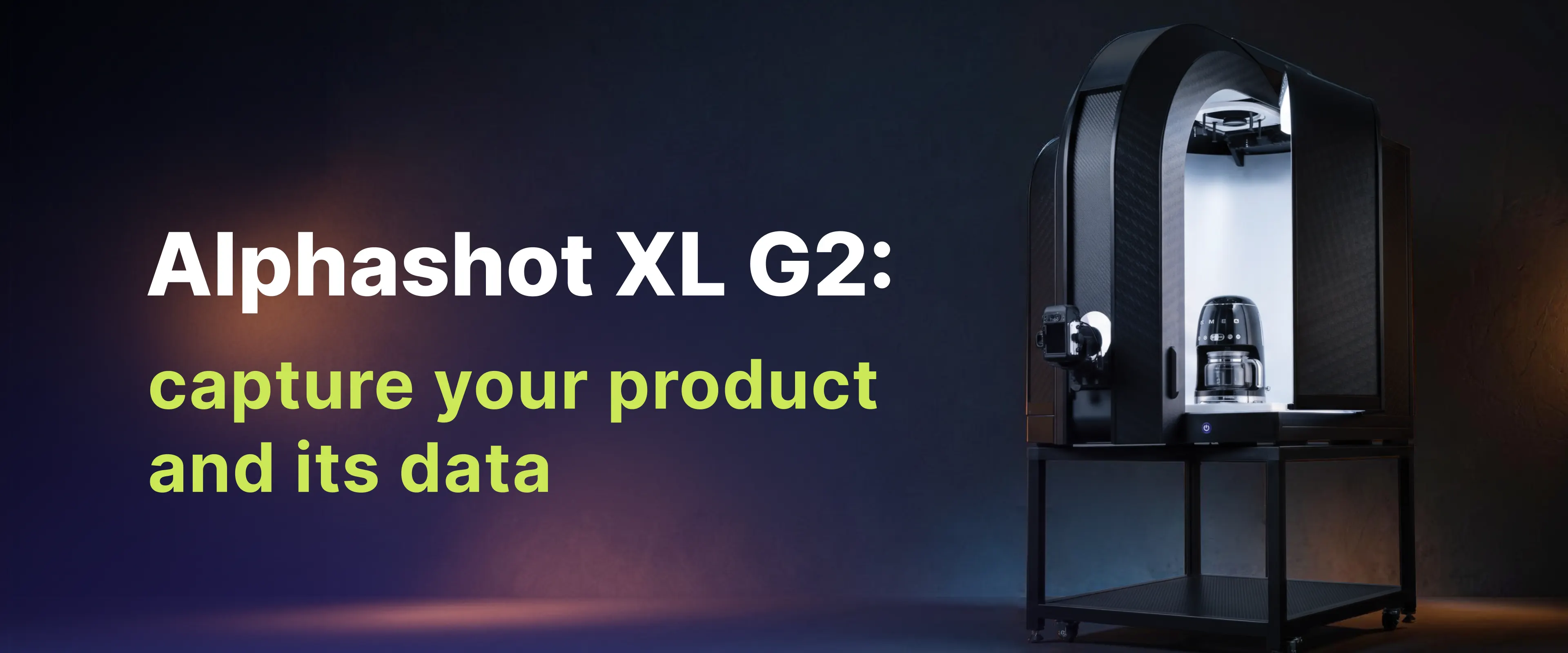Banner principal do Alphashot XL G2