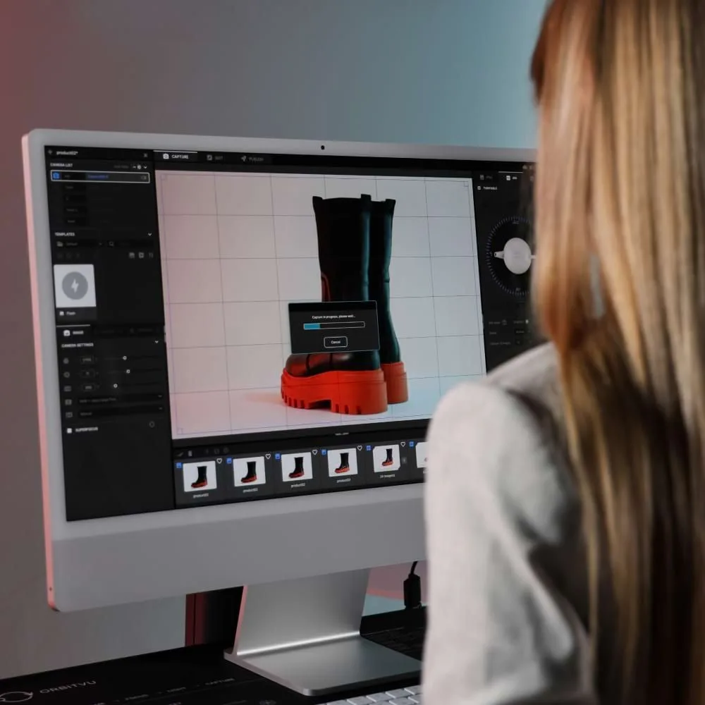 Soluções de fotografia de e-commerce integradas para conteúdo de produto